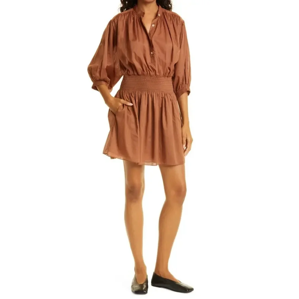 Rebecca Taylor • Voile Mini Shirt Dress - Picture 12 of 12